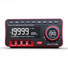 ZOYI ZT-5566 Digital Multimeter & Bluetooth Speaker Desktop Multimeter Tester 19999 Counts