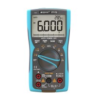 ZOYI ZT-Y2 TRMS Multimeter Tester Digital Multimeter 6000 Counts Analog Bar with Temperature Probe