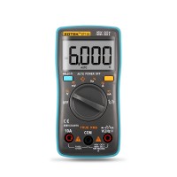 ZOTEK ZT102 Digital Multimeter Tester 600V CAT III & 1000V CAT II 6000 Counts w/ Temperature Probe