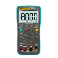 ZOYI ZT301 8000 Counts Digital Multimeter Voltmeter Ammeter Resistance Capacitance Temperature Tester