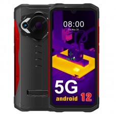 HT-P8 Infrared Thermal Imager Mobile Phone 5G Android 12 8G + 256G 6000mAh for HTI Red