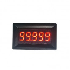 KV-DVM100V Non-Isolated Interface Digital Display Voltmeter 5-bit High-precision DC Voltmeter 0-99.999V