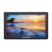 Feelworld FW568 V3 DSLR Camera Field Monitor 6 Inch IPS Full HD1920x1080 Support HDMI Output