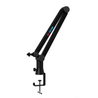 TEYUN NBA-6 Suspension Boom Scissor Arm Stand with Built-in Trunking Support Most of Microphones