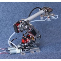 Mechanical Arm Unassembled Kit Industrial 6-axis Robot 221 DOF Metal Robotic Arm (Frame Only)