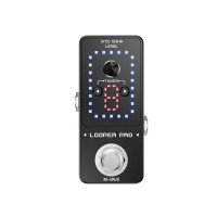 LOOPER PLUS Guitar Effects Pedal 24 Bit/48KHz DC9V with 9 Loops & Colorful Display