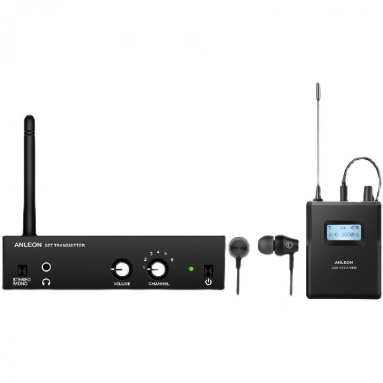 ANLEON S2 UHF Stereo Wireless In Ear Monitor System Stage Monitor