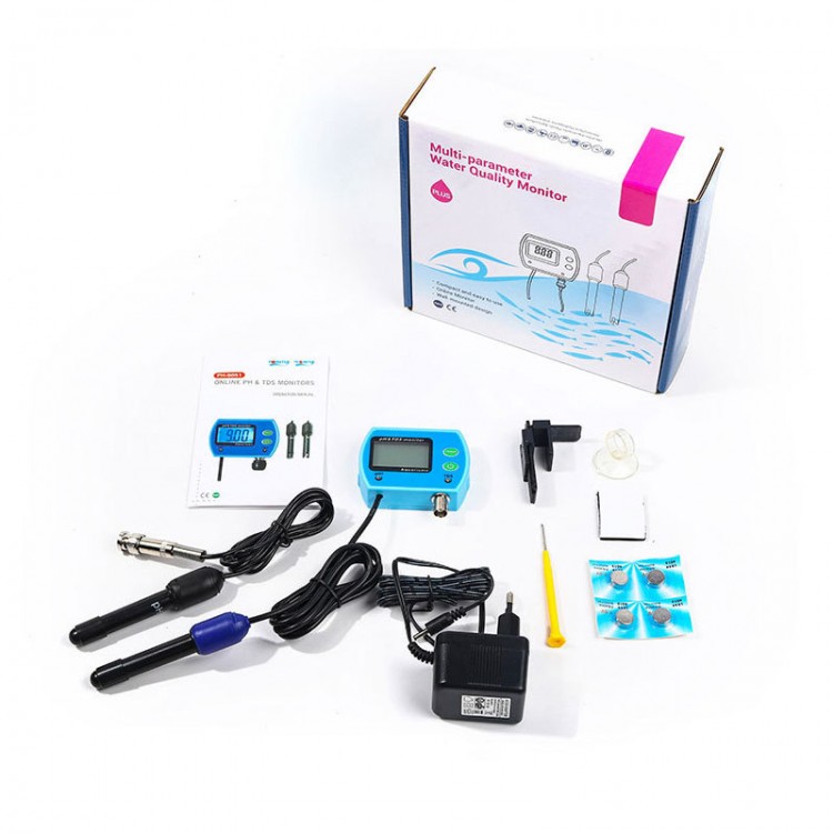 PH9851 2In1 PH & TDS Monitor MultiParameter Water Quality Monitor