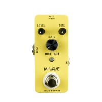 Distortion-SC1 High Performance Electric Guitar Pedal DC 9V 5mA Adapt to Wide Range of Music Types