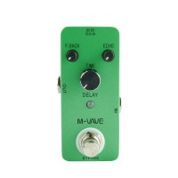 Classic DELAY High Performance Electric Guitar Effects Pedal with 9 Types of Delay DC 9V 5mA