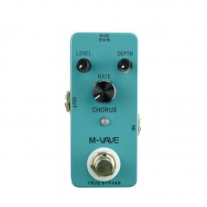 CHORUS Electric Guitar Effect Pedal with 1/4’’ Mono Audio Jack for Input and Output DC 9V 5mA