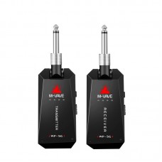 WP-5G Guitar Wireless System with 190° Rotating Plug and 24bit/48KHz Uncompressed Digital Transmission