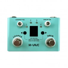 Lost Tempo Electric Guitar Effects Pedal Drum Looper Effector Three-in-one Effects Pedal 44.1KHz/24Bit