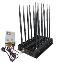 HamGeek A12-B 12-Antenna Signal Blocker for Phone 4G/3G/2G + WiFi 2.4G + GPS L1 + Walkie-Talkie UHF/VHF