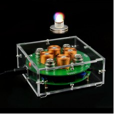 QW-040 Magnetic Levitation Magnetic Suspension Assembled Version with Acrylic Shell and Power Adapter