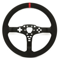 33CM/13" Racing Steering Wheel (with Suede) PC SIM Racing Accessory Suitable for MOZA R5