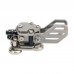HamGeek Stainless Steel CW Morse Key Portable Telegraph Key Paddle Key Magnetic Base (Trade Edition)