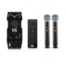 ICKB SO8 Fifth Generation Live Sound Card Cellphone Livestreaming Sound Card w/ Two B68 Microphones