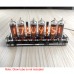 IN-14 6-Digit Nixie Tube Clock Creative Desktop Clock Innovative Home Decor Basic Version