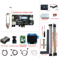 Blikvm PCIe Add-in Card with Cooling Fan and OLED Display BLIKVM PCIe Plug-n-play Version