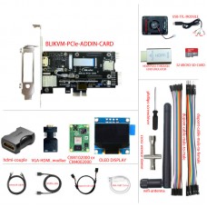 Blikvm PCIe Add-in Card with Cooling Fan and OLED Display BLIKVM PCIe Plug-n-play Version