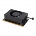 Velocity Regulating Radiator with Dissipation Fan Inserted Apply to NVIDIA Jetson TX2 NX Module Kit