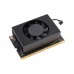 Velocity Regulating Radiator with Dissipation Fan Inserted Apply to NVIDIA Jetson TX2 NX Module Kit