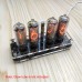  IN-8 4-Digit Nixie Tube Clock Desktop Clock Advanced Version with LED Backlight Remote Control