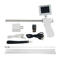 Insemination Kit for Cows Cattle Visual Insemination Gun w/ Adjustable Screen Upgraded Version 