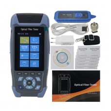 900D Optical Fiber Tester OTDR Optical Time Domain Reflectometer 800NM-1700NM 500M-60KM With OPM VFL