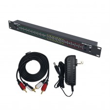 DB100 Black Wire Control DB Meter Display VU Meter Home Stage Amplifier Volume Level Monitor