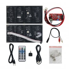 AS1000 RGB Sound Control Music Spectrum Display Rhythm Light 2*P5 Controller Board No Power Supply