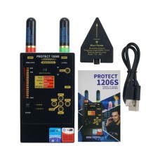 1206S GPS Detector GPS Bug Detector Camera Detector Anti-Monitoring For 50-4000MHz & 2G/3G/4G/5G