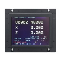 A61L-0001-0093 D9MM-11A Monitor Compatible LCD Display 9 inch for CNC Machine replace CRT monitor