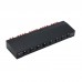 B018 Passive Power Amplifier Speaker Switcher 1 IN 8 OUT Amplifier Speaker Selector Lossless Sound Quality