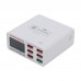 SS-304Q 6 Port LCD USB Charger 2.4A Fast Charging Support Intelligence QC 3.0 Compatibility For IPAD/iPhone HUAWEI XIAOMI VIVO