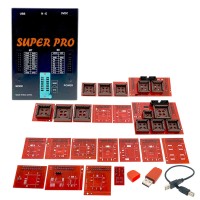 Orange5 Super Pro V1.35 V1.36 Fully Activated ECU Programming with Adapters USB Dongle for Airbag Dash Modules