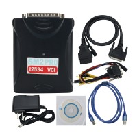 SM2 PRO J2534 VCI Hardware Full Set ECU Programmer ECU Programming Tool to Read and Write