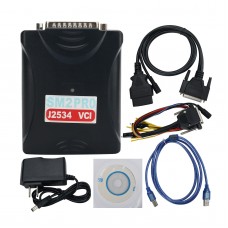 SM2 PRO J2534 VCI Hardware Full Set ECU Programmer ECU Programming Tool to Read and Write