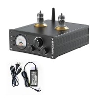 BRZHIFI PAD-M5 80W+80W Tube Amplifier Bluetooth Amplifier Hifi Tube Amp with Power Adapter