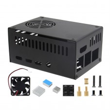 X630-C1 Metal Module Case for Raspberry Pi X630 HDMI to CSI Module with Cooling Fan and Aluminum Heatsink