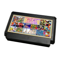 New FC852 in 1 (405+447) Game Cartridge for 60Pins Game Cart 1024Mbit Flash Chip in Use (Black)