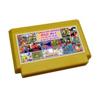 New FC852 in 1 (405+447) Game Cartridge for 60Pins Game Cart 1024Mbit Flash Chip in Use (Yellow)