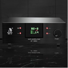 BD-3 Black HIFI Digital Amplifier U Disk APP Lossless Audio Bluetooth 5.0 Decoder 2 x 130W