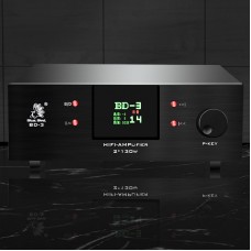 BD-3 Black HIFI Digital Amplifier U Disk APP Lossless Audio Bluetooth 5.0 Decoder 2 x 130W