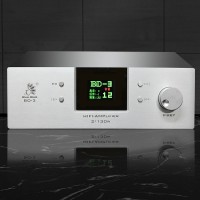 BD-3 Silvery HIFI Digital Amplifier U Disk APP Lossless Audio Bluetooth 5.0 Decoder 2 x 130W