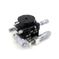 LSP40-LM 40x40MM/1.6x1.6" XYR Axis Sliding Stage Fine-Tuned Sliding Table of High Precision