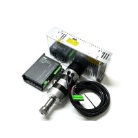 HQUDJ ER16 48V 400W Air Cooled Brushless Spindle Motor + Closed Loop Driver + 400W Power Supply