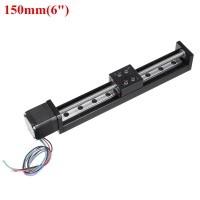 T6*1 150MM/6" T-Type Lead Screw Mini Sliding Table Linear Stage Transport Guide Platform