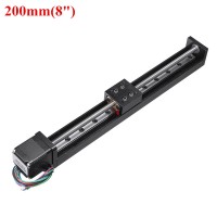 T6*2 200MM/8" T-Type Lead Screw Mini Sliding Table Linear Stage Transport Guide Platform